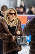 SYLVIE MEIS at Snow Polo World Cup St Moritz 2026 in St Moritz 01/24/2026