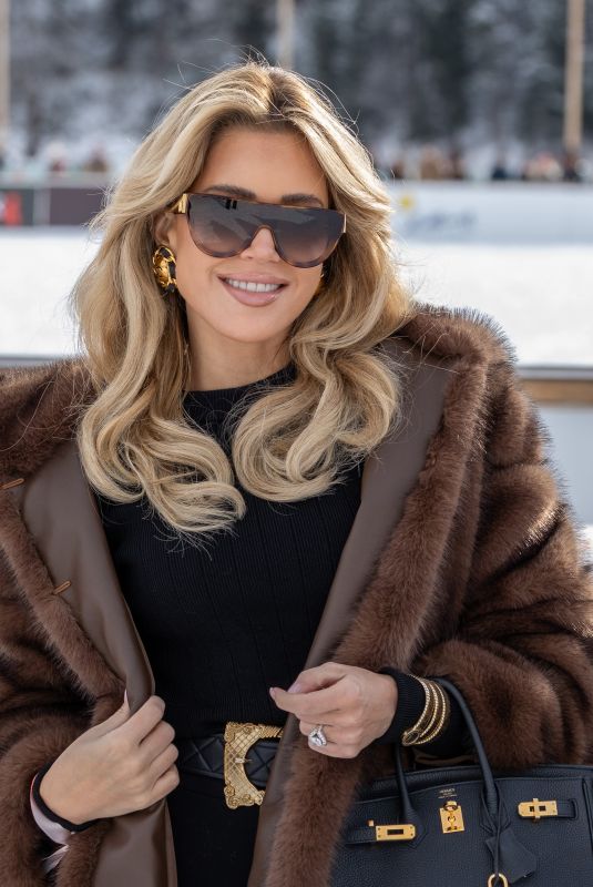 SYLVIE MEIS at Snow Polo World Cup St Moritz 2026 in St Moritz 01/24/2026