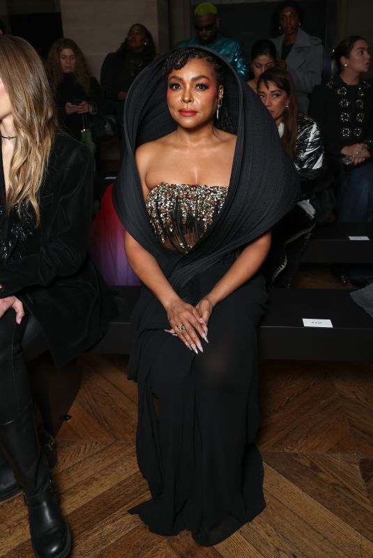 TARAJI P. HENSON at Gaurav Gupta Haute Couture Week Spring/Summer 2026 Show at Paris Fashion Week 01/27/2026