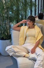 TAYLOR HILL - Yellow Shirt Alo Photoshoot 01/28/2026