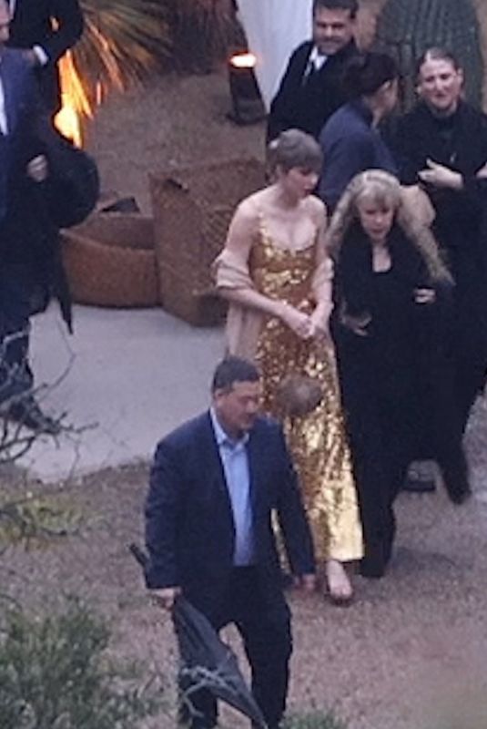 TAYLOR SWIFT at Este Haim’s Wedding in Ojai 12/31/2025