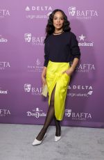 TESSA THOMPSON at 2026 BAFTA Tea Party in Los Angeles 01/10/2026
