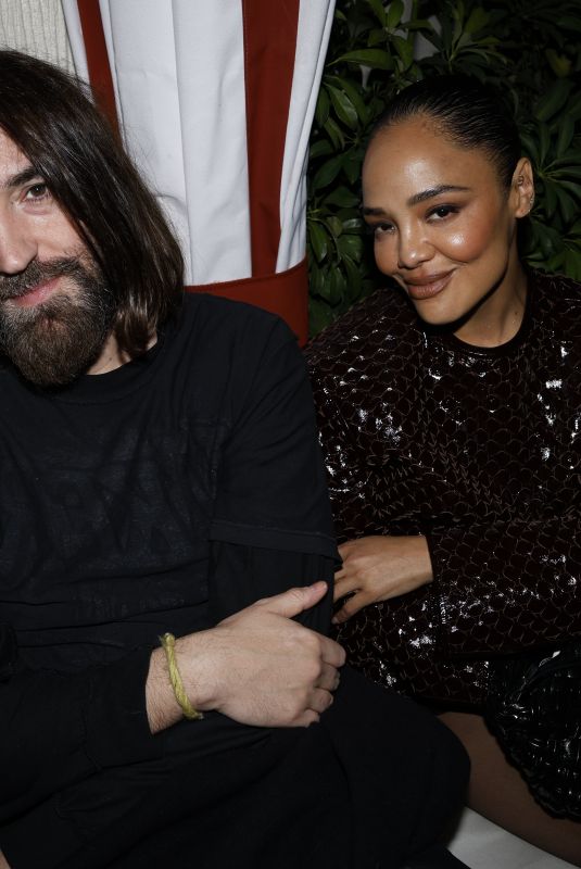TESSA THOMPSON at NEON Golden Globe Party 2026 in Los Angeles 01/09/2026