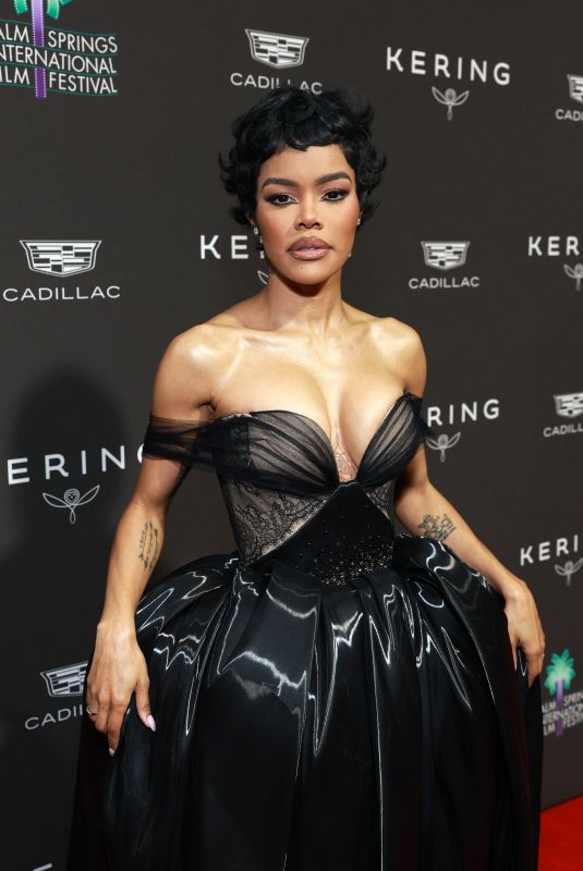 TEYANA TAYLOR at 37th Annual Palm Springs International Film Festival Film Awards 01/03/2026