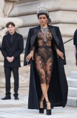 TEYANA TAYLOR at Schiaparelli Show at Haute Couture Fashion Week in Paris 01/26/2026