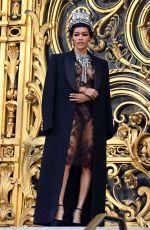 TEYANA TAYLOR at Schiaparelli Show at Haute Couture Fashion Week in Paris 01/26/2026