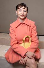 THOMASIN MCKENZIE at Patou Menswear Fall/Winter Show at PFW in Paris 01/25/2026