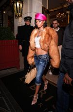 TYLA Arrives at Valentino Haute Couture Show Afterparty in Paris 01/28/2026