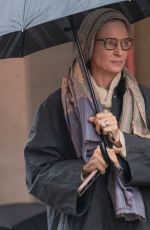 UMA THURMAN Out and About in London 01/21/2026