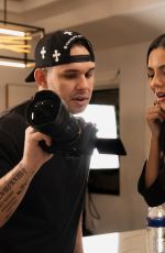 VICTORIA JUSTICE - Svedka Vodka Super Bowl Campaign December 2025, BTS