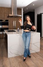 VICTORIA JUSTICE - Svedka Vodka Super Bowl Campaign December 2025, BTS