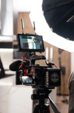 VICTORIA JUSTICE - Svedka Vodka Super Bowl Campaign December 2025, BTS