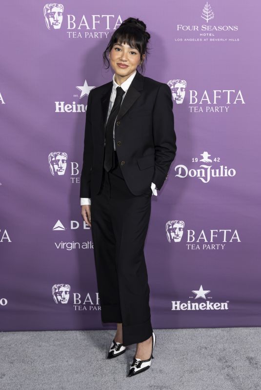 WALLY BARAM at 2026 BAFTA Tea Party in Los Angeles 01/10/2026