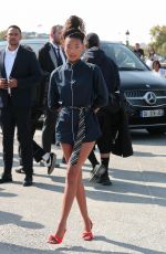 WILLOW SMITH Out at Paris Fashion Week 10/01/2025