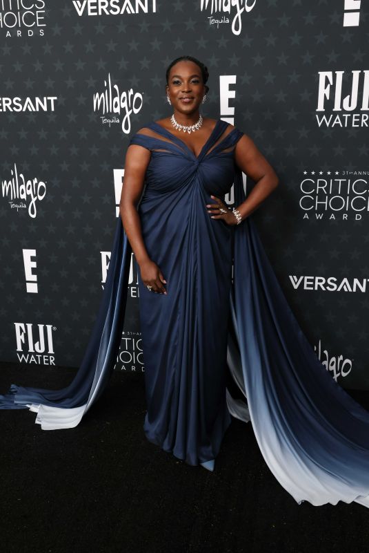 WUNMI MOSAKU at 31st Annual Critics Choice Awards in Santa Monica 01/04/2026
