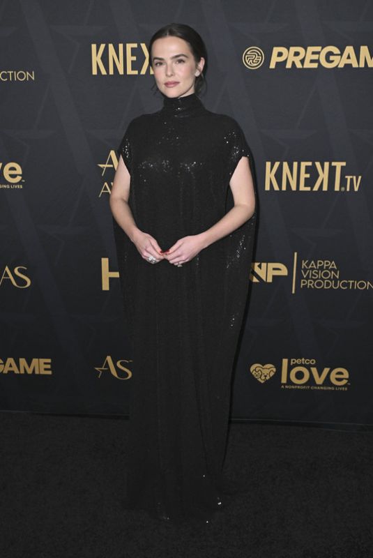 ZOEY DEUTCH at 2026 Astra Film Awards in Los Angeles 01/09/2026