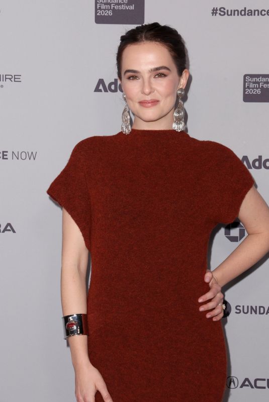 ZOEY DEUTCH at Gail Daughtry and the Celebrity Sex Pass Premiere at Sundance Film Festival in Park City 01/25/2026