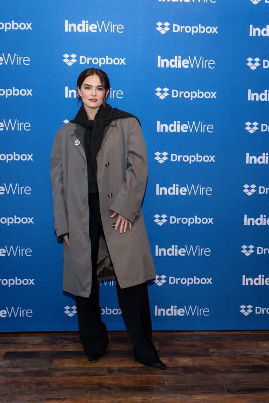 ZOEY DEUTCH at IndieWire Studio Presented by Dropbox at 2026 Sundance Film Festival 01/25/2026