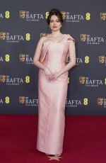 AIMEE LOU WOOD at 2026 EE BAFTA Film Awards in London 02/22/2026