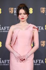 AIMEE LOU WOOD at 2026 EE BAFTA Film Awards in London 02/22/2026
