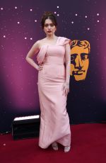 AIMEE LOU WOOD at 2026 EE BAFTA Film Awards in London 02/22/2026
