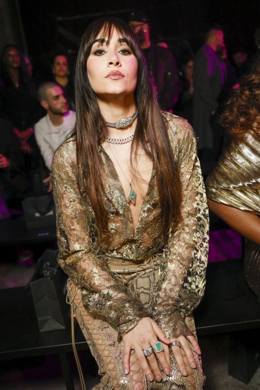 AITANA OCANA at Roberto Cavalli Fall/Winter 2026 Show at Milan Fashion Week 02/26/2026