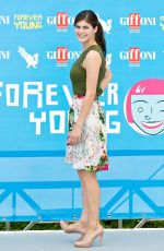ALEXANDRA DADDARIO at Percy Jackson Sea of Monsters Photocall at Giffoni Film Festival 07/23/2013