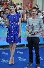 ALEXANDRA DADDARIO at Percy Jackson Sea of Monsters Premiere at Giffoni Film Festival 07/23/2013