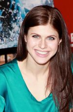 ALEXANDRA DADDARIO at Percy Jackson & The Olympians: The Lightning Thief Cast Meet and Greet in New York 02/03/2010