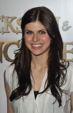 ALEXANDRA DADDARIO at Percy Jackson & The Olympians: The Lightning Thief Photocall in London 02/01/2010