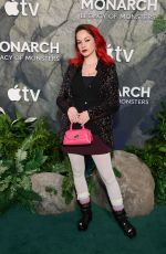 ALEXIS KNAPP at Monarch: Legacy of Monsters Season 2 Premiere in Los Angeles 02/19/2026