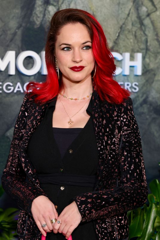 ALEXIS KNAPP at Monarch: Legacy of Monsters Season 2 Premiere in Los Angeles 02/19/2026