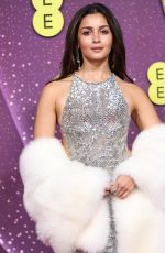ALIA BHATT at 2026 EE BAFTA Film Awards in London 02/22/2026
