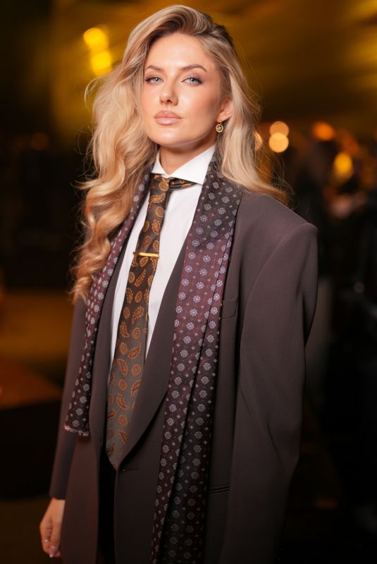 ALICA SCHMIDT at Boss Menswear F/W 2026/27 Fashion Show at Milan Fashion Week 02/26/2026