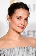 ALICIA VIKANDER at 2026 BAFTA Invest in Talent Gala in London 02/12/2026