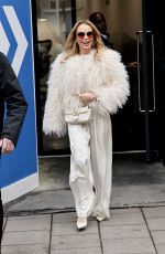 AMANDA HOLDEN Leaves Heart Radio Studio in London 02/11/2026