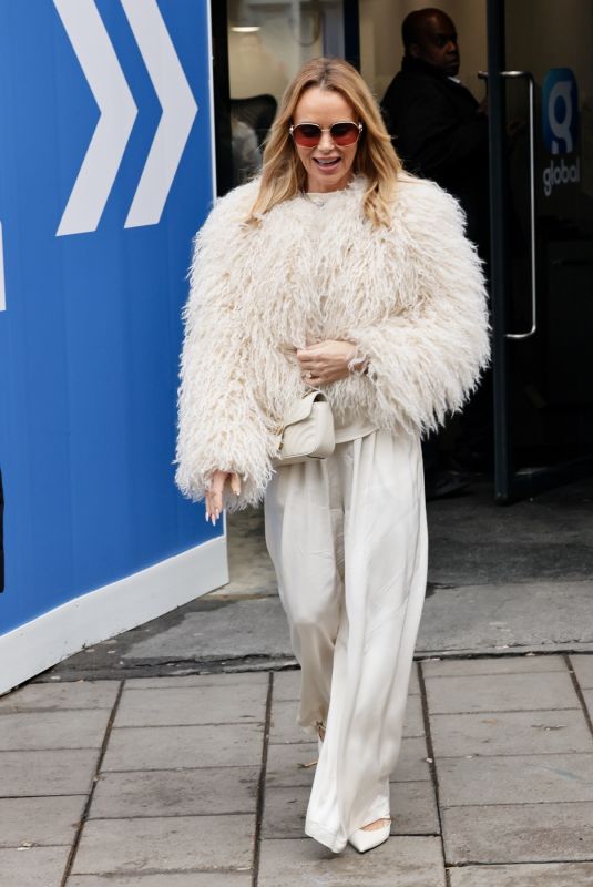 AMANDA HOLDEN Leaves Heart Radio Studio in London 02/11/2026