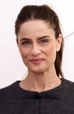 AMANDA PEET at Apple TV Press Day at Barker Hangar in Santa Monica 02/03/2026