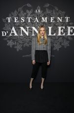 AMANDA SEYFRIED at The Testament of Ann Lee Premiere at Cinema Max Linder in Paris 02/17/2026