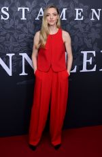 AMANDA SEYFRIED at The Testament of Ann Lee UK Gala Screening in London 02/06/2026