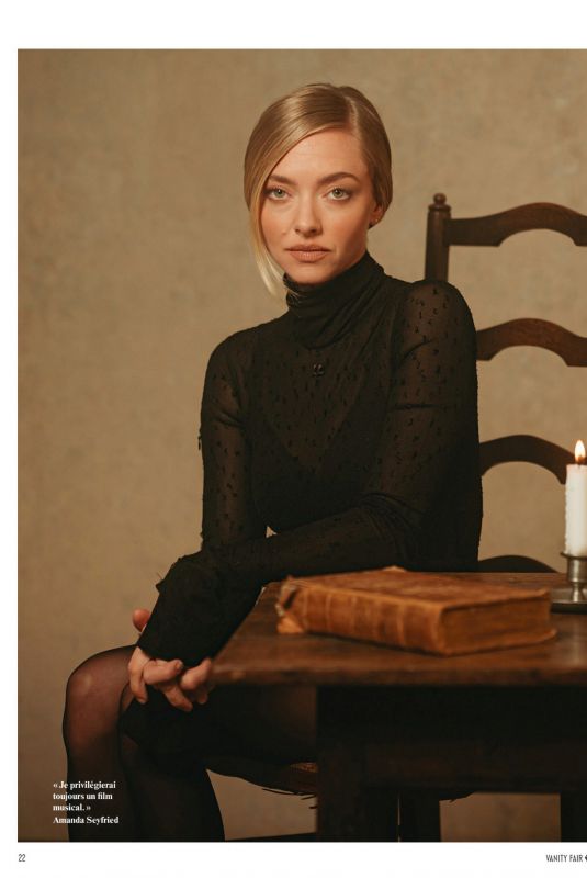 AMANDA SEYFRIED in Vanity Fair France, March 2026