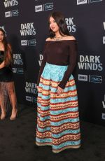 AMBER MIDTHUDER at Dark Winds Season 4 Premiere in Los Angeles 02/10/2026
