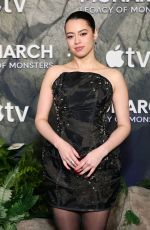 AMBER MIDTHUNDER at Monarch: Legacy of Monsters Season 2 Premiere in Los Angeles 02/19/2026
