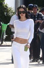 AMELIA HAMLIN at a Photoshoot at Melrose Place in West Hollywood 02/05/2026