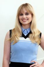 ANGOURIE RICE at Apple TV Press Day at Barker Hangar in Santa Monica 02/03/2026