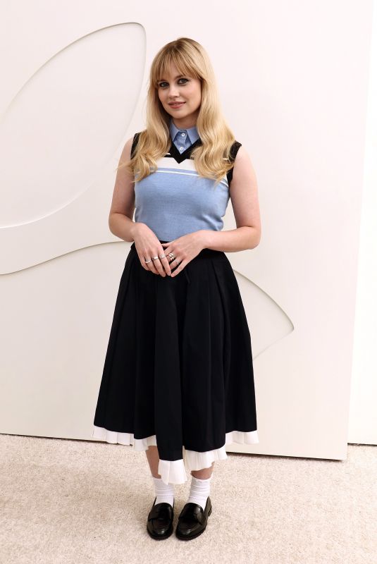 ANGOURIE RICE at Apple TV Press Day at Barker Hangar in Santa Monica 02/03/2026