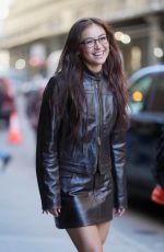 ANNA CATHCART Arrives at 7 For All Mankind Fashion Show in New York City 02/13/2026