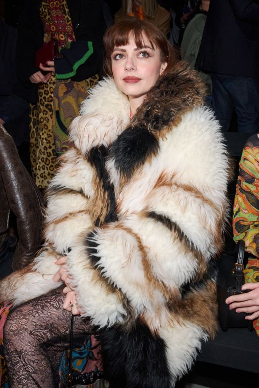 ANNALISA SCARONNE at Etro Fashion Show Womenswear FW 2026/27 at Milan Fashion Week 02/25/2026