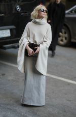 ANNASOPHIA ROBB Arrives at 7 For All Mankind Fashion Show in New York City 02/13/2026