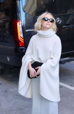 ANNASOPHIA ROBB Arrives at 7 For All Mankind Fashion Show in New York City 02/13/2026